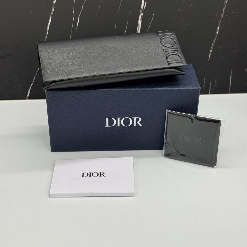 NEW DIOR DIORBLACKSUITO AI 1000 MEN BLACK EYEGLASSES DIOR - Picture 10 of 10